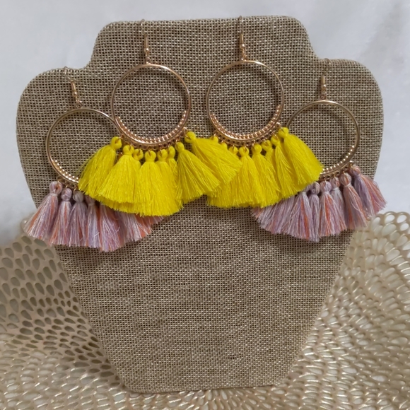 Zonel Designs Jewelry - Two Pairs NEW Tassel Fashion Earrings